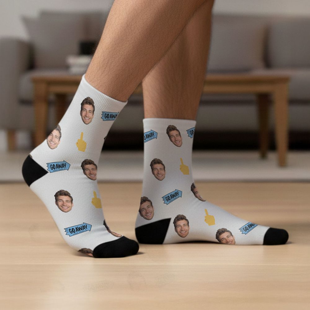 Calzini Personalizzati con Faccia e Sfondi Divertenti