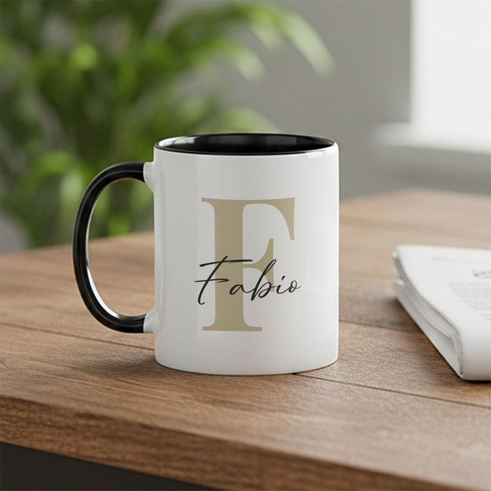 Tazza Personalizzata con Monogramma