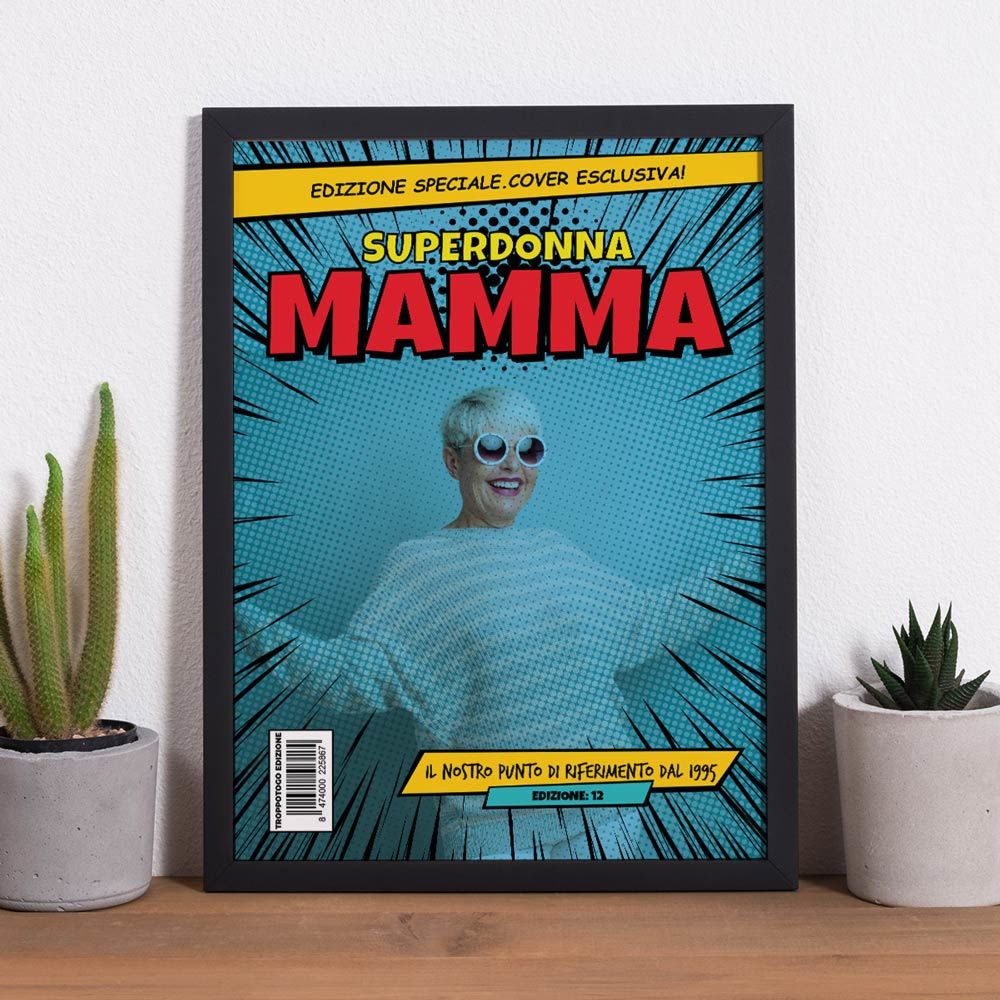 Poster Personalizzato in Stile Fumetto