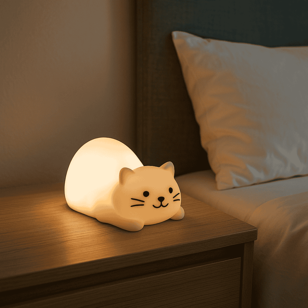 Luce Notturna a forma di Gatto