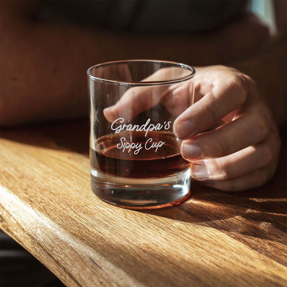 Bicchiere da Whisky Personalizzato con Testo