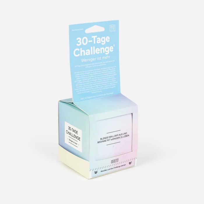 Sfida 30 Giorni Di Meno È Di Più