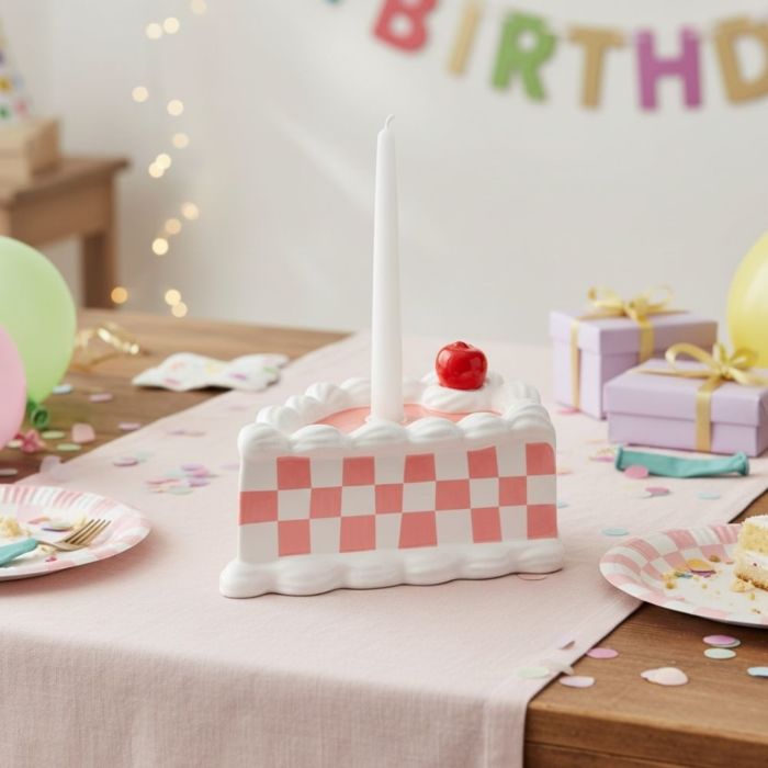 Portacandela a forma di Torta