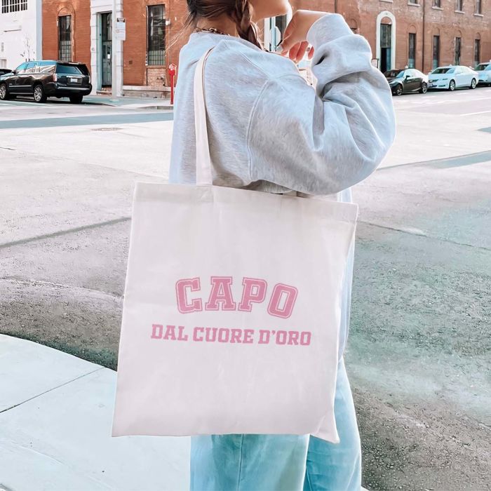 Borsa Personalizzata Shopper stile College