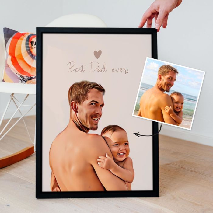 Quadro Personalizzato in Stile Fumetto