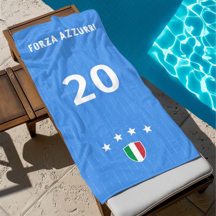 Telo Mare Personalizzato Europei di Calcio