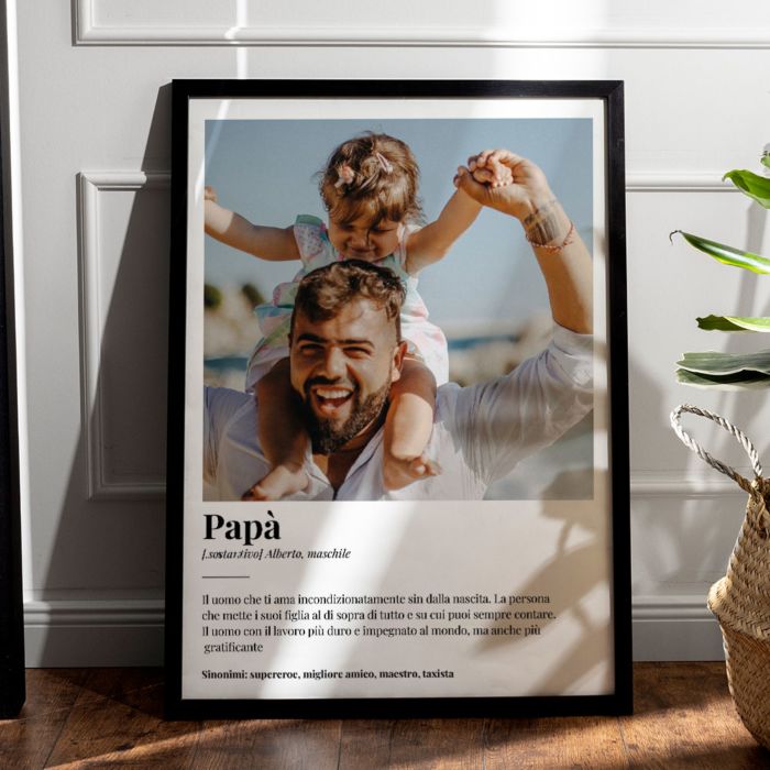 Poster Personalizzato con Foto e Definizione