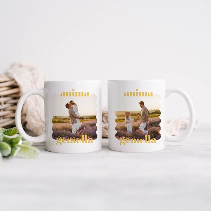 Tazza Personalizzata con Immagine e Testo