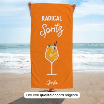 Telo Mare Personalizzato con Drink e Frasi