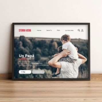 Poster Personalizzato in Stile Netflix